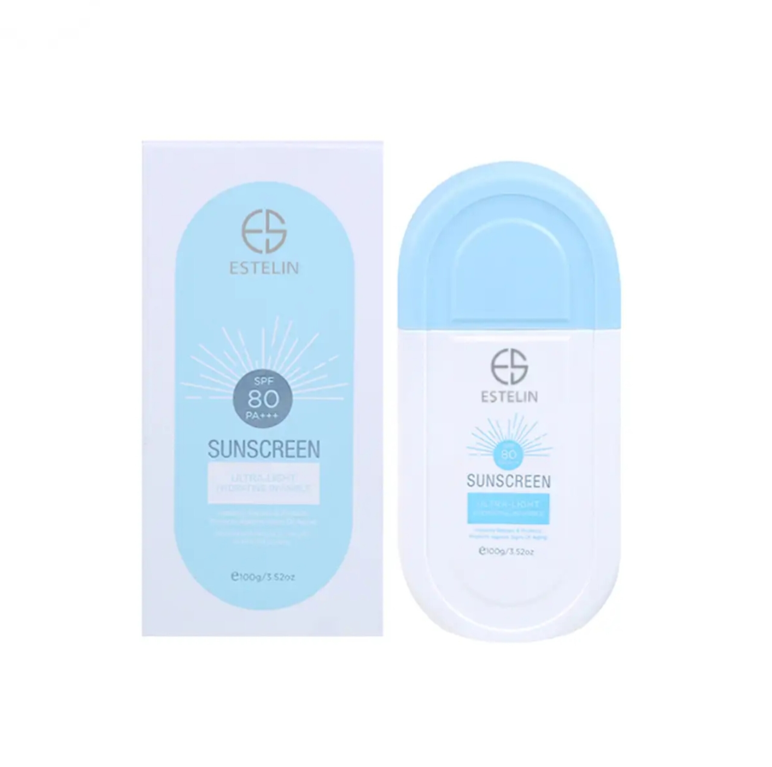 کرم ضد آفتاب بدون رنگ استیلن SPF 80 مدل ultra مناسب انواع پوست‌ها حجم 100 میلی‌لیتر