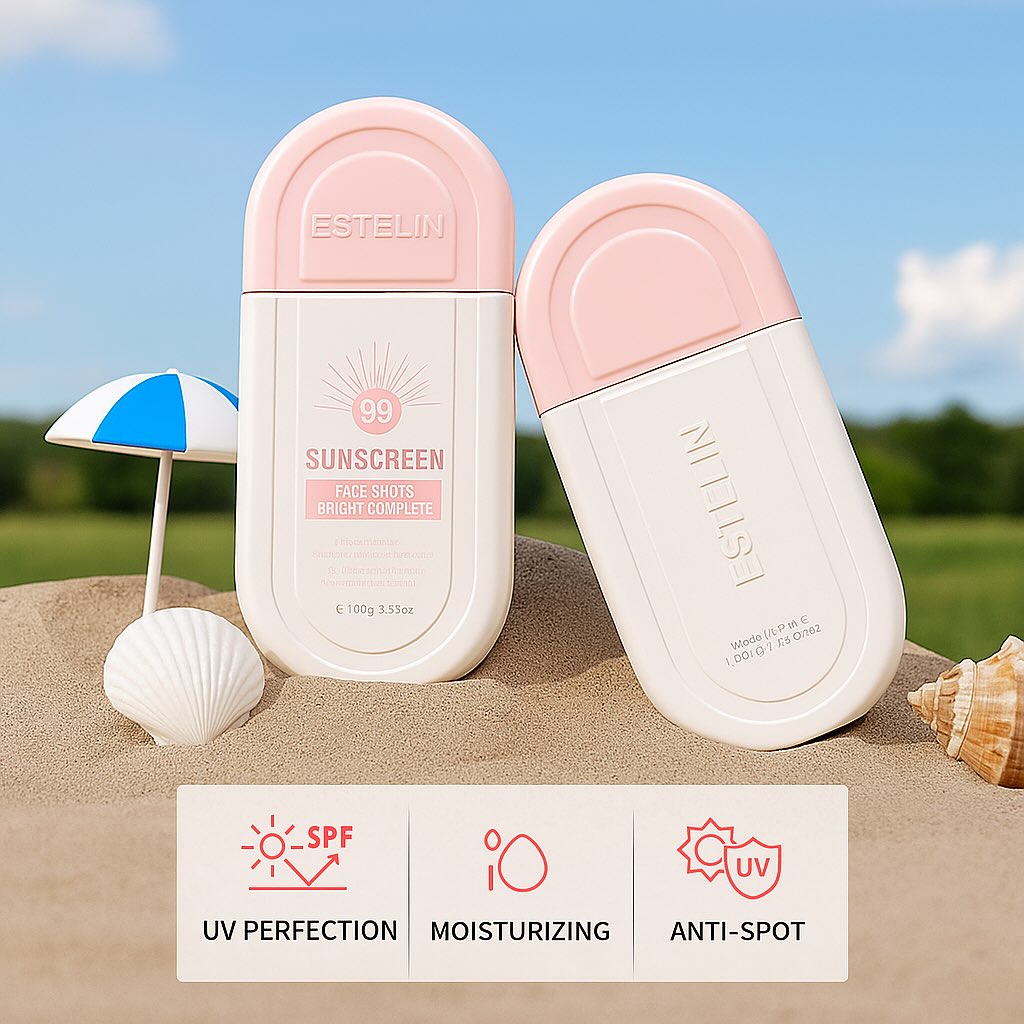 کرم ضد آفتاب بیرنگ صورت استیلن SPF 90 مدل ضد لک مناسب برای انواع پوست حجم 100 میلی لیتر