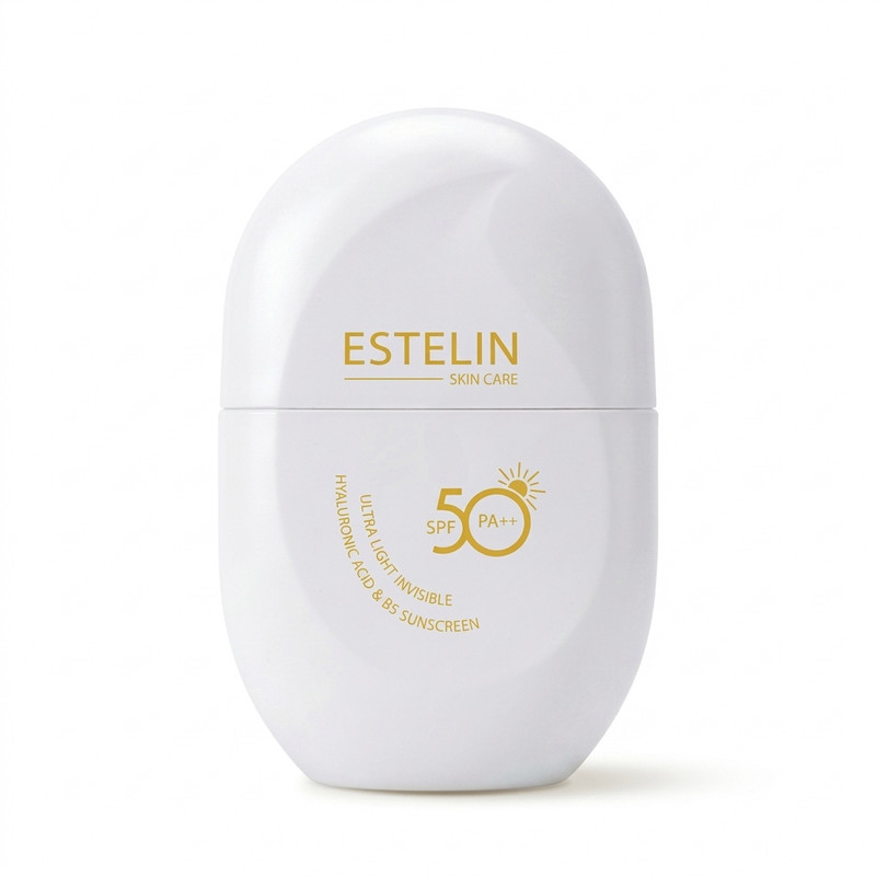 کرم ضد آفتاب بی‌رنگ صورت استیلن SPF 50 مدل بی 5 محافظ UVA ، UVB و PA++، مناسب برای انواع پوست، حجم 60 میلی‌لیتر