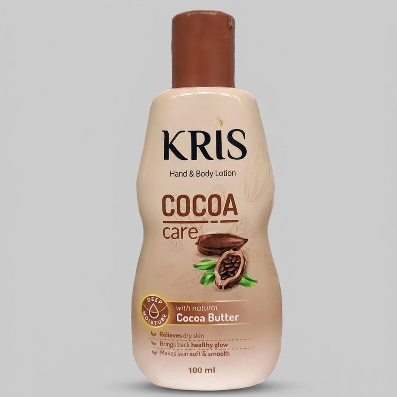 لوسیون بدن کریس مدل COCOA حجم 100 میلی‌لیتر ضد خشکی، مناسب انواع پوست، تامین رطوبت عمقی و حفظ سلامت پوست