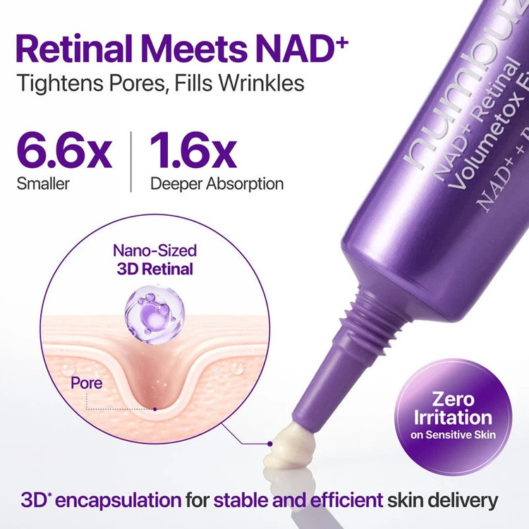 کرم دور چشم ضدچروک نامبوزین مدل No.9 NAD+ Retinal حجم 20 میلیلیتر